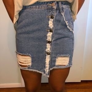 Denim Skirt